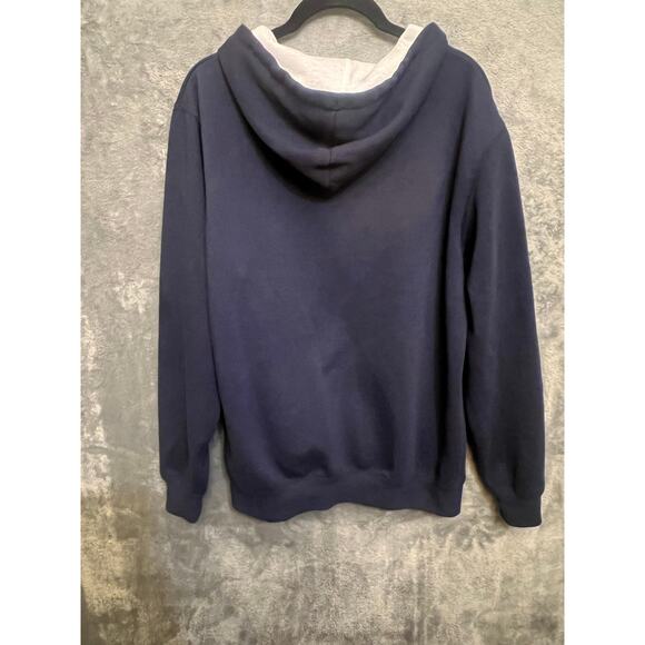 Jackson State embroidered blue/gray hoodie men’s size M Academic college alumni - Picture 2 of 3